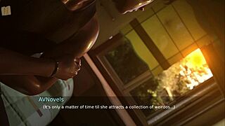 Summers gone 23 features blonde teen with big tits in anime adventure