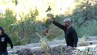 that huge black cock is perfect for this naughty teen's tight ass