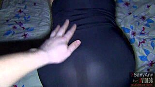 Is this submissive stranger in dress and stockings ready for doggystyle with huge cock?