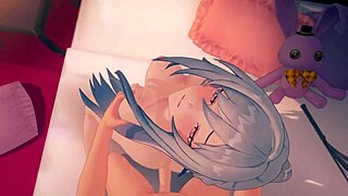 Jingliu engages in passionate anime hentai sex scenes 😍