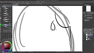 Gravity Rush Kat Flashing in Speedpaint