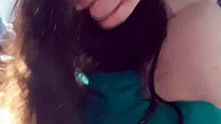 Brunette Moans As She Gets Licked With Piss In Lesbian Play