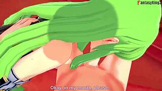 Cheshire Cat Sucking and Fucking