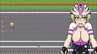 loira perde a virgindade no meio do escuro da noite - flash cycling - parte 4