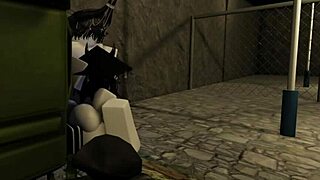 Hey, wanna see Kyller sucking hard in this alley cartoon scene?