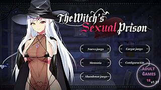 naked witch in sexual prison game