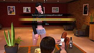 Fashion Business Showing Tits in Workplace Episode 1 55