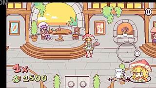 futanari di funghi futa hentai game episode 1 serves shemale cum as special sauce in the restaurant