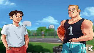 Let’s play Summertime Saga and show off your big ass and tits!
