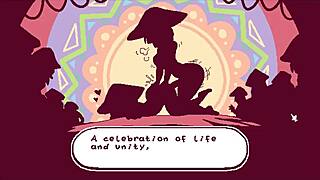 futanari di funghi futa hentai game episode 1 serves shemale cum as special sauce in the restaurant