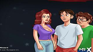 Let’s play Summertime Saga and show off your big ass and tits!