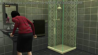 Japanese stepmom says, 'I caught you masturbating, now let's fuck!'