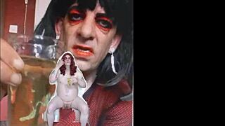 Bisexual Sissy Male Exposed While Swallowing Pee