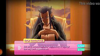 In HG Heroes Academy, a hero shapeshifts his dick to recharge women's energy.