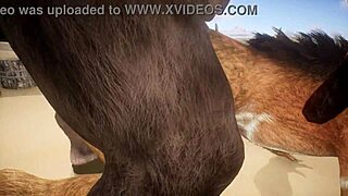 Does the Minotaur Fuck the Lion and Cum in His Mouth?