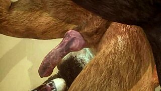 Does the Minotaur Fuck the Lion and Cum in His Mouth?