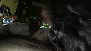 While the husband works, does the neighbor attend to his wife?