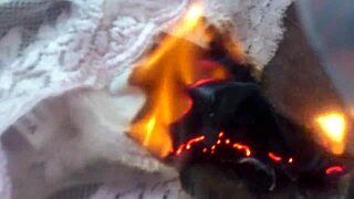 hey, wanna burn these panties with me or what?