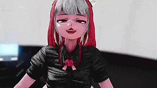 Return to lewd futanari with big tits and ass