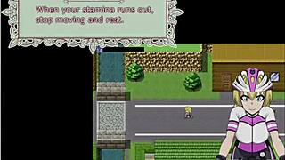 Losing Race Blonde Flashes Big Tits To Guy On Street Part 2