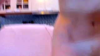 Petite Teen Masturbates with Dildo to Squirting Orgasm