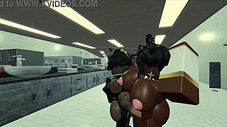 Roblox世界操火辣黑人修女