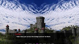 redhead with small tits fingers herself in knights tale.