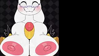 teacher toriel from deltarune gets banged hard