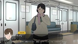 Tsugumi cheats on her boyfriend with her teacher in a creampie webcam session