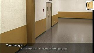 Emiko shows off her big tits and ass.