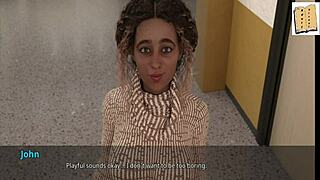 Emiko shows off her big tits and ass.