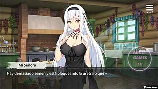 La prisión sexual de la bruja 8 hits hard. Anime dating game gets wild and naked.
