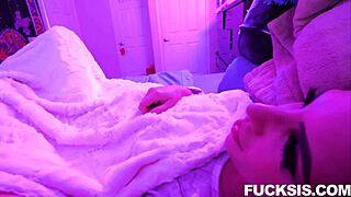 Horny teen gives blowjob POV