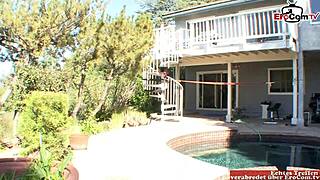 How Does a Slim Brunette Teen Seduce a Monster Cock for Cum in Mouth?