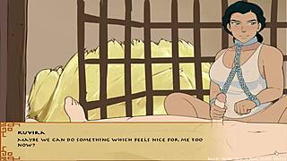 in the four elements trainer, zhu li gets some action in part 63