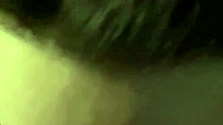 Late night blowjob on porch!