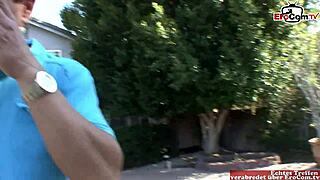 How Does a Slim Brunette Teen Seduce a Monster Cock for Cum in Mouth?