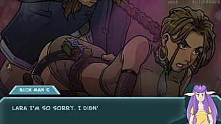 i'm star chanel, getting lara from behind in humiliation