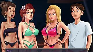 Summertime Saga Episode 243 Featuring Fucking with Monster Cock and Small Tits