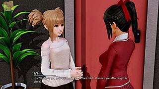 In harem hotel 17, the protagonist manages the hotel and interacts with characters
