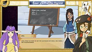 Avatar the last airbender four elements trainer part 13 lesbians orgy