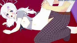 Mikamo Neru and Uzawa Reisa in intense bunny girl scenes