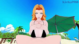 Intense Sex With Sui-Feng And Rangiku