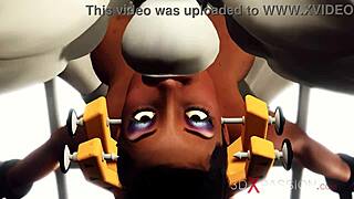 Ebony Beauty Bent Over For Missionary And Oral