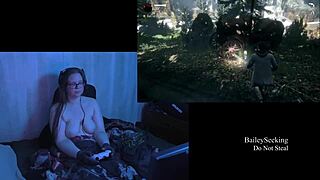 Naked Alan Wake Playthrough Part 7 With Brunette BBW