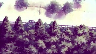 Fingered anime teen feels intense pleasure