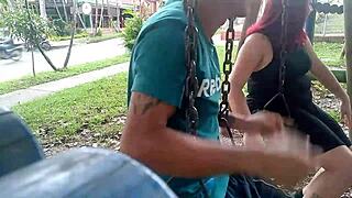 latina gives blowjob on medellín streets 😘