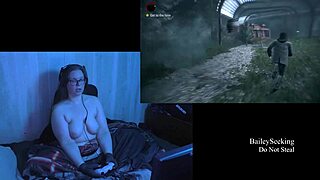 Naked Alan Wake Playthrough Part 7 With Brunette BBW