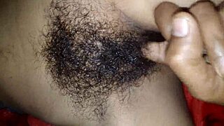 Indian Bhabi’s Beautiful Pussy Gets Fast Interracial Fingering