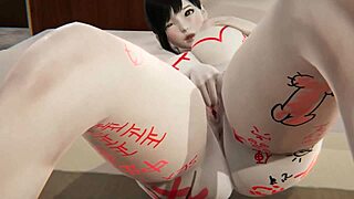 又一个饥渴宝贝在3D卡通中内射